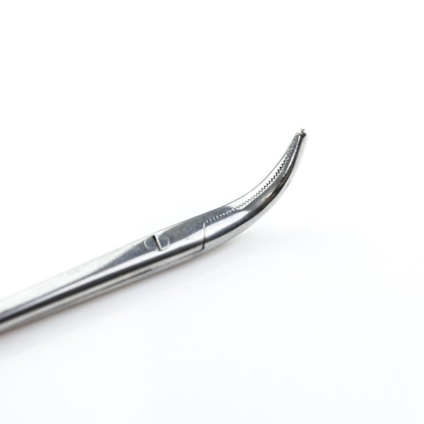 Kleszczyki naczyniowe Thackray Kelly 21 cm Zagięte (79/15)