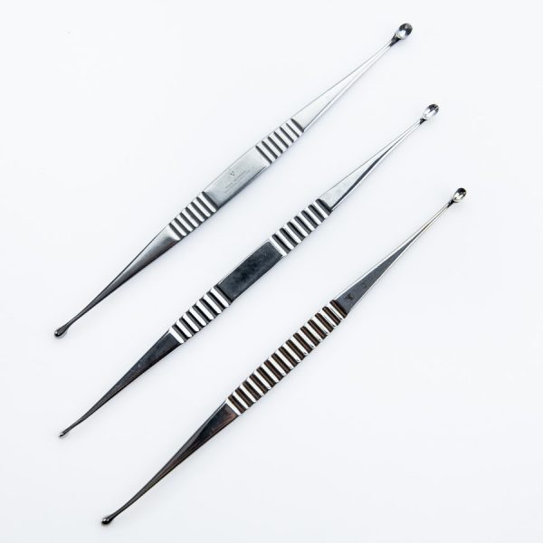 Zestaw Łyżeczki kostne 21,5-22,5 cm dwustronne (81/39)