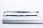 Zestaw Łyżeczki ginekologiczne dwustronne 25 cm (82/18) Skrobaczka