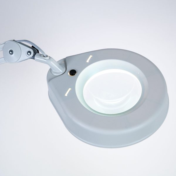 LUXO Lampa Kosmetyczna Powiększająca ze Statywem Lupa Stojąca Lumilux