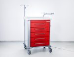 MEDSTOR MC6525 Wózek Ratunkowy Asystor Anestezjologiczny Szafka Szpitalna Mobilna