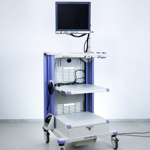 Olympus WM-WP1 Wózek Endoskopowy Medyczny + Monitor Olympus OEV191