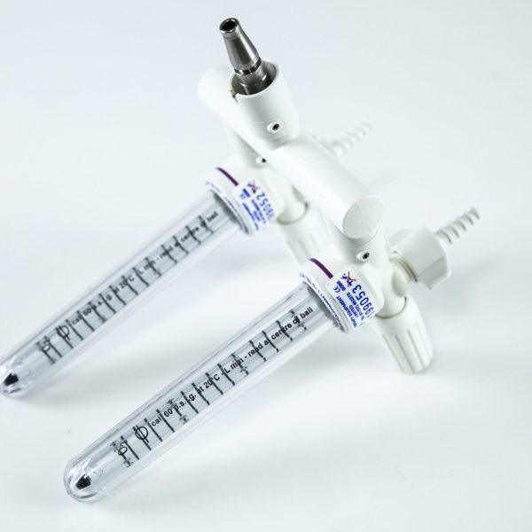 Therapy Equipment Przepływomierz Dwururowy Diamond Range Podwójny