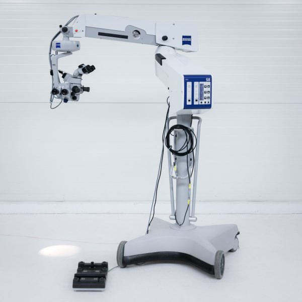 Zeiss OPMI Visu 200 S8 Mikroskop Operacyjny Okulistyczny z Przełącznikiem Nożnym