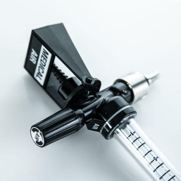 Therapy Equipment Przepływomierz Dwururowy Diamond Range 016406 Pojedynczy