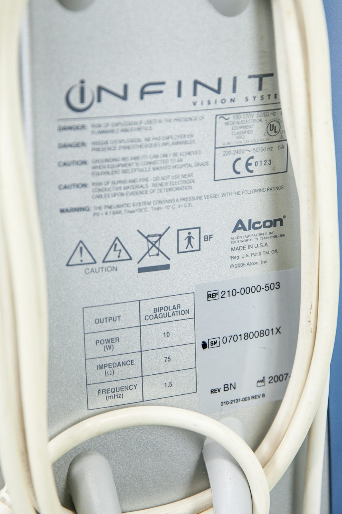 Alcon INFINITI Vision System Fakoemulsyfikator Phaco 2