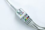 GE Healthcare Przewód EKG 5 odprowadzeniowy Klamra IEC 
