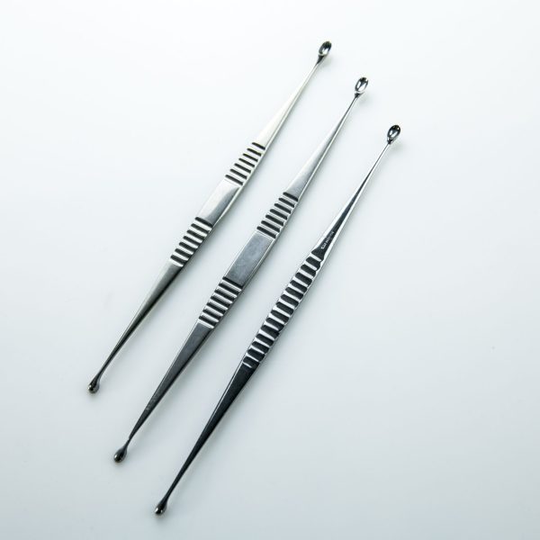 Zestaw Łyżeczek kostnych Thackray DePuy 21,5 - 22,5 cm dwustronne (84/40)