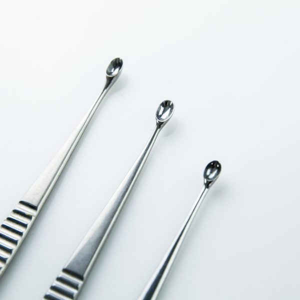 Zestaw Łyżeczek kostnych Thackray DePuy 21,5 - 22,5 cm dwustronne (84/40)
