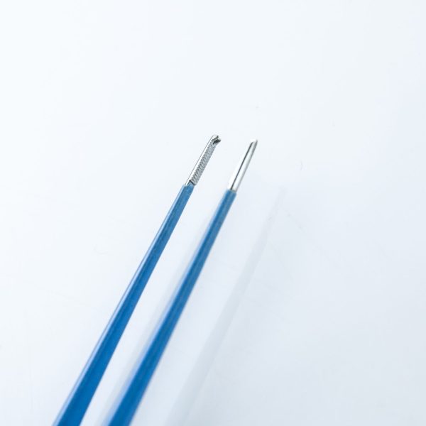 Pinceta monopolarna do diatermii pęseta 23 cm 2 mm (84/64) Ząb 2×1