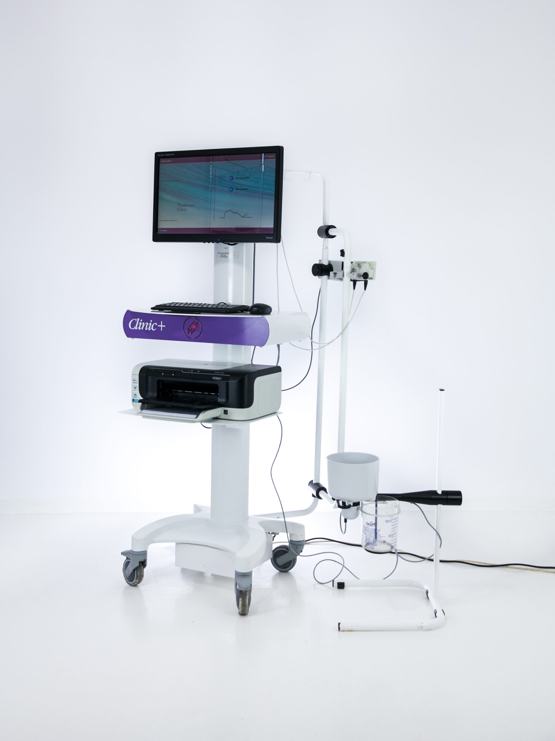 240507-225 MediWatch Clinic+ System do Badań Urodynamicznych 5024A1001-UK Uroflowmetr
