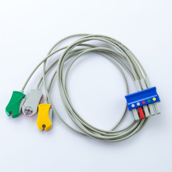 Kabel EKG Asmuth AS7531G/S Przewód 3-odprowadzeniowy Nowy