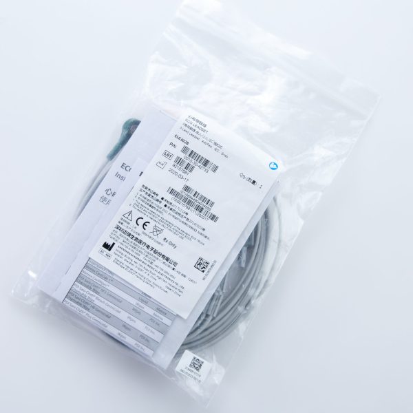 Kabel EKG Mindray EL6302B Przewód 3-odprowadzeniowy Snap Nowy