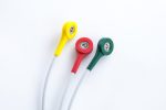 Kabel EKG Mindray EL6302B Przewód 3-odprowadzeniowy Snap Nowy