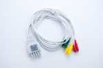 Kabel EKG Drager Przewód 3-odprowadzeniowy MP03411 Nowy