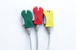 Kabel EKG 3-odprowadzeniowy Wtyk 12 pin Klamry