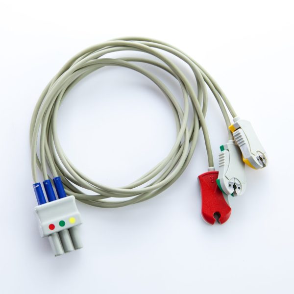 Kabel EKG Przewód 3-odprowadzeniowy Drager Siemens Fukunda