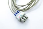 Kabel EKG Przewód 3-odprowadzeniowy Drager Siemens Fukunda