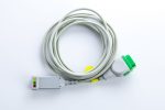 Kabel połączeniowy EKG do GE Przewód 3-odprowadzeniowy Nowy