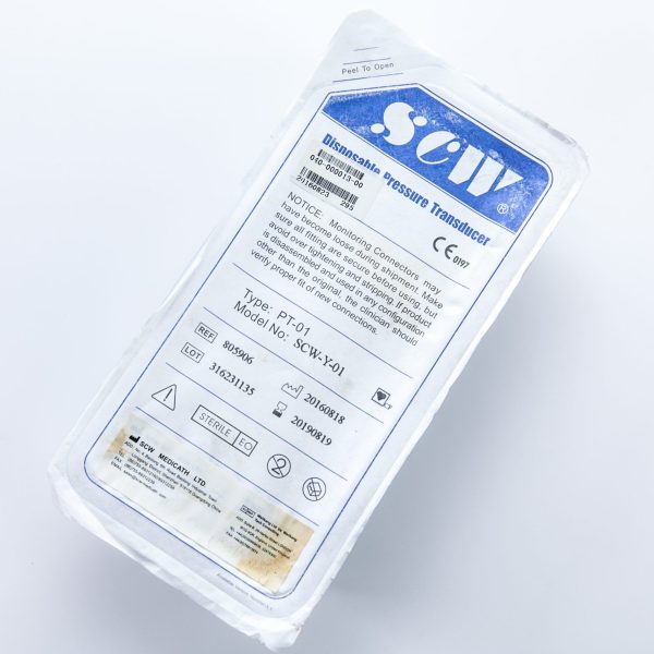 SCW Jednorazowy Czujnik Ciśnienia Krwi Przetwornik SCW-Y-01