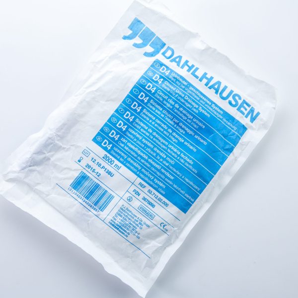 Worek na mocz Dahlhausen D4 2000ml Sterylny