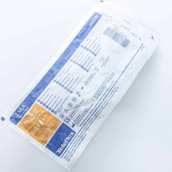 Maska krtaniowa jednorazowa Teleflex Roxmiar 4 (50-70 kg)