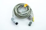 Kabel EKG MC025G-3 Przewód 3-odprowadzeniowy Klamra