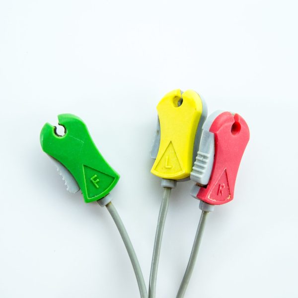 Kabel EKG MC025G-3 Przewód 3-odprowadzeniowy Klamra