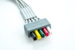 Kabel EKG Mindray EL6502B Przewód 5-odprowadzeniowy Snap Nowy