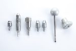 HALL SURGICAL Zestaw Rękojeści Ortopedycznych Chirurgicznych z Końcówkami i Przewodami z Koszem do Sterylizacji