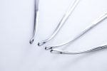 Zestaw Kleszczyków opatrunkowych Rampley 22-23cm Zagięte (90/2)