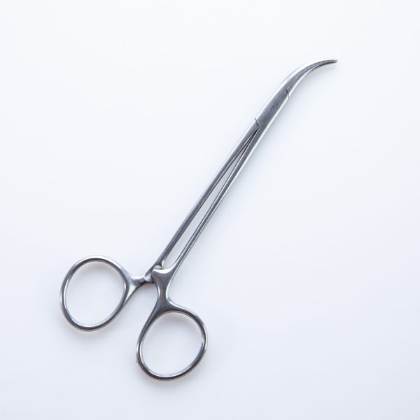 Kleszczyki naczyniowe Dunhill Zagięte 14,5 cm (90/10)
