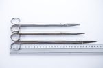 Zestaw Nożyczek Chirurgicznych 24-30 cm Wygięte (90/35)