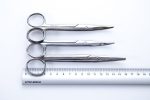 Zestaw Nożyczek Chirurgicznych 14-16 cm Wygięte (90/36)