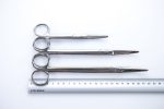 Zestaw Nożyczek Chirurgicznych 14-21,5 cm Wygięte (90/39)