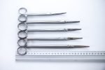 Zestaw Nożyczek Chirurgicznych 17-25 cm Wygięte (90/41)
