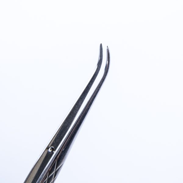 Pęseta anatomiczna ASH Pinceta Wygięta Ostra 15 cm (68/27)