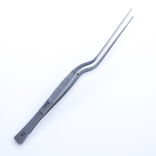 Pęseta bagnetowa Lucae Bolton Surgical 19,5 cm Ząb 2×1 (68/29)