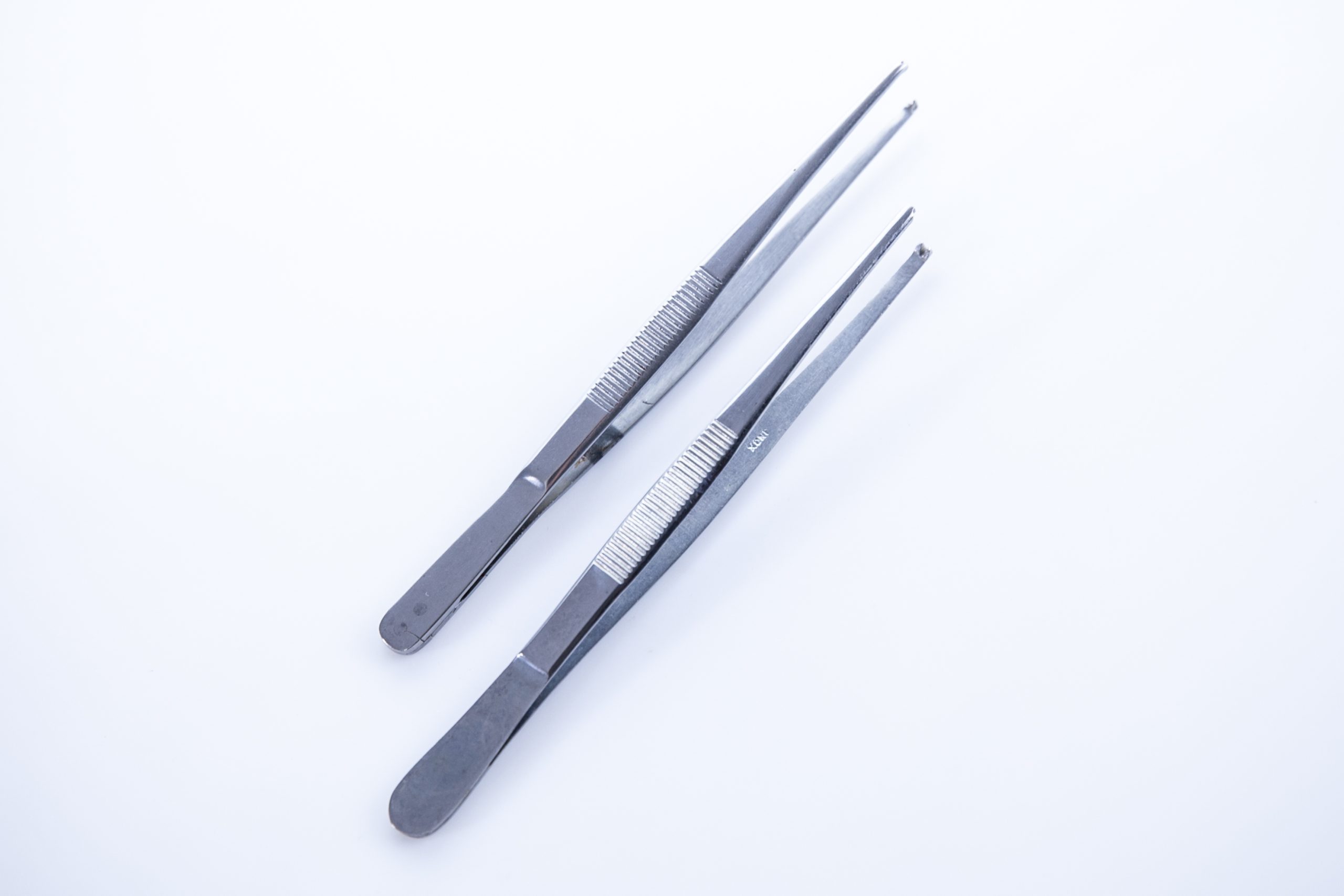 240715-21 Zestaw Inox Pęsety chirurgiczne 2×1 zęby 14,5 cm (68/30)