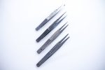 Zestaw Pęsety chirurgiczne 2×1 zęby 12,5-13 cm (68/31)