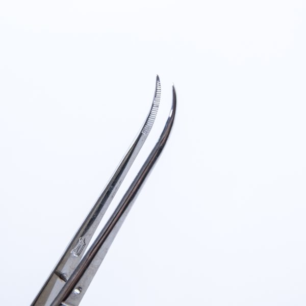 Pęseta anatomiczna Pinceta Wygięta Ostra 15,5 cm (68/26)