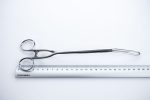 Kleszczyki chirurgiczne Alisson 3x2 zęby Wygięte 26 cm (90/51)