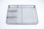 Kosz sterylizacyjny na narzędzia z przegródkami 32.5×23.5×4.5 K104