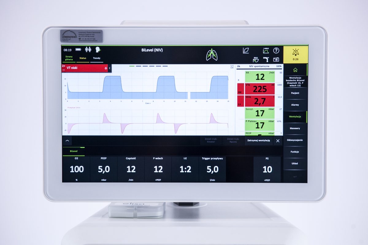 Respirator Lowenstein Medical Elisa 600 Nowy