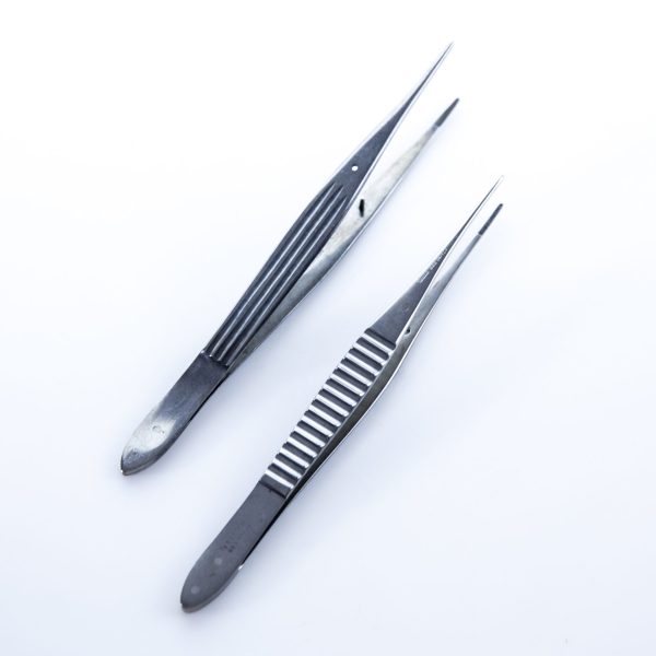Zestaw Pęset anatomicznych GU London 15,5 cm (68/50)