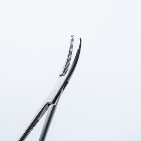Kleszczyki Incus G052-109 Zagięte 12,5 cm 2x1 zęby (92/24)