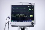 GE Carescape B650 Kardiomonitor Monitor Pacjenta na Statywie Jezdnym