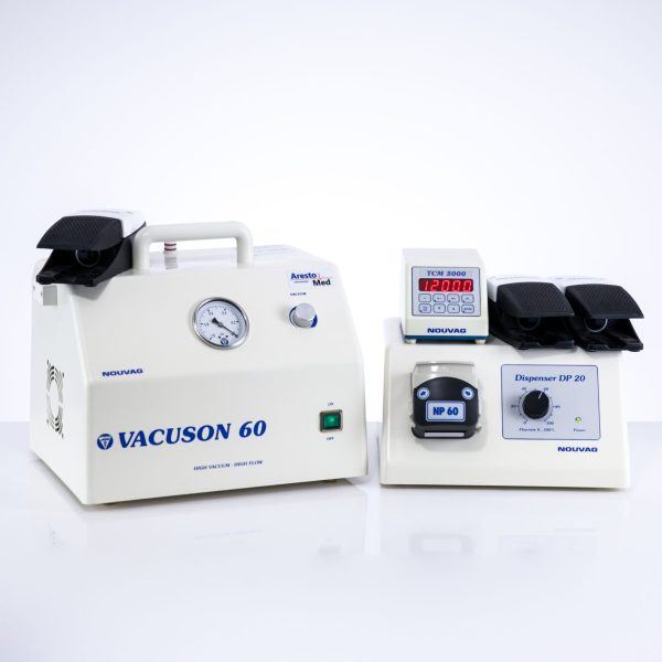 NOUVAG Napęd Chirurgiczny TCM 3000 Pompa Dispenser DP 20 Ssak Vacuson 60
