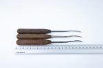 Zestaw Raspatorów Mercian Synthes Podważki Kostne Wygięte 18,5 cm (98/14)