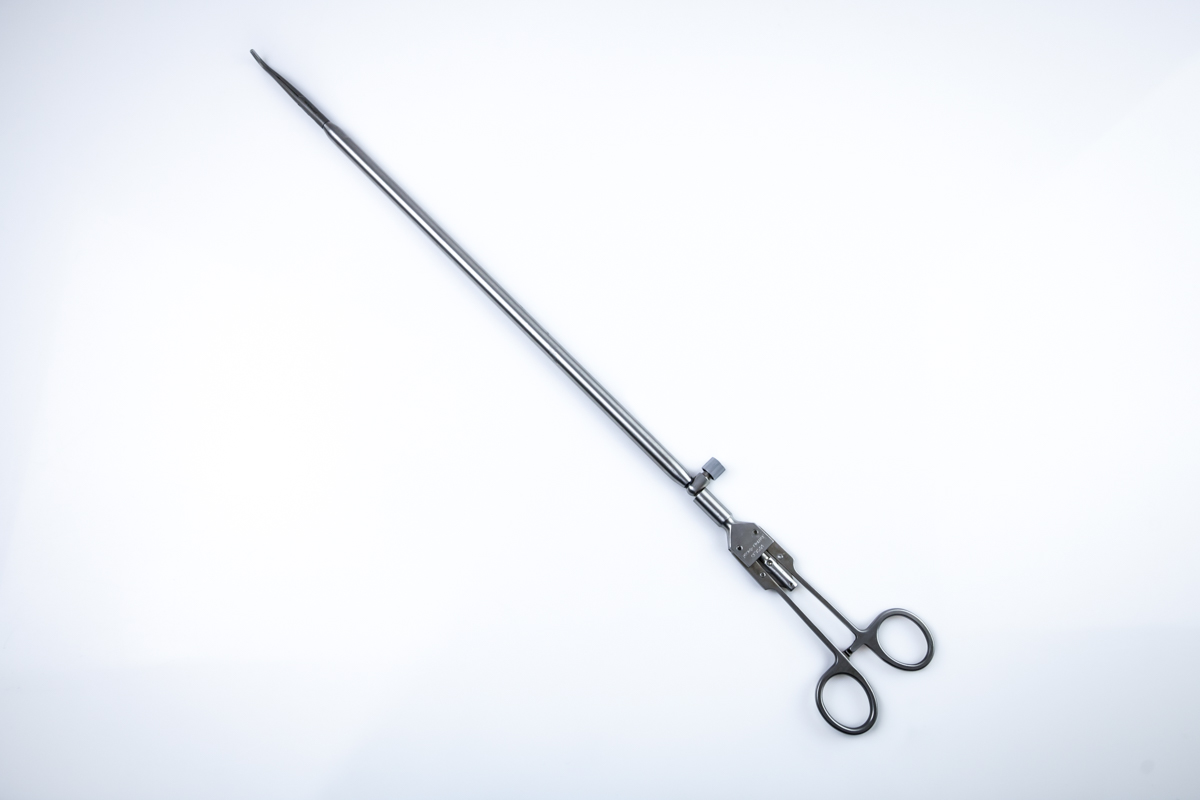 241121-37 MicroFrance CEV501 Kleszczyki Laparoskopowe 53.5 cm (96/21)